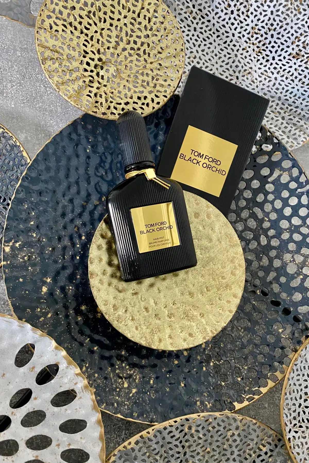 تصویر گالری عطر تام فورد بلک ارکید هیر میست زنانه (Black Orchid Hair Mist) 6