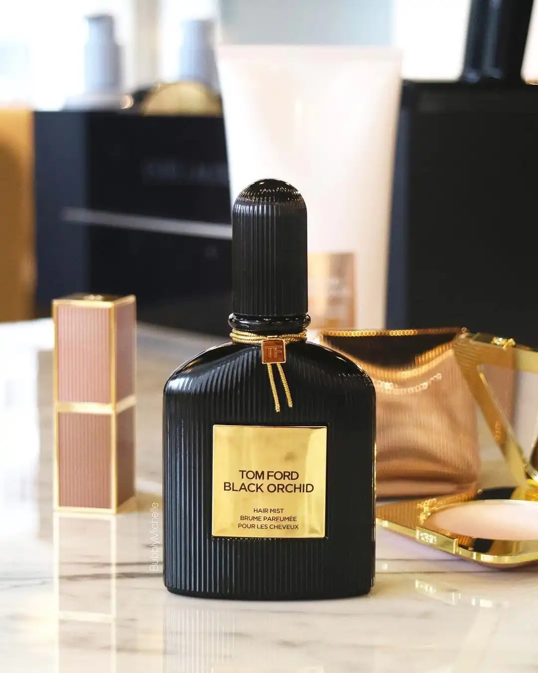 تصویر گالری عطر تام فورد بلک ارکید هیر میست زنانه (Black Orchid Hair Mist) 3