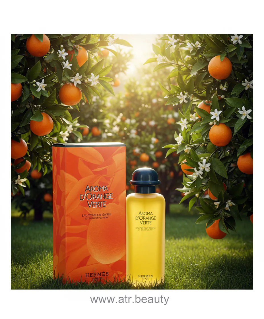 نمای 2 از عطر آروما د اورنج ورته هرمس (Aroma d’Orange Verte Hermès)
