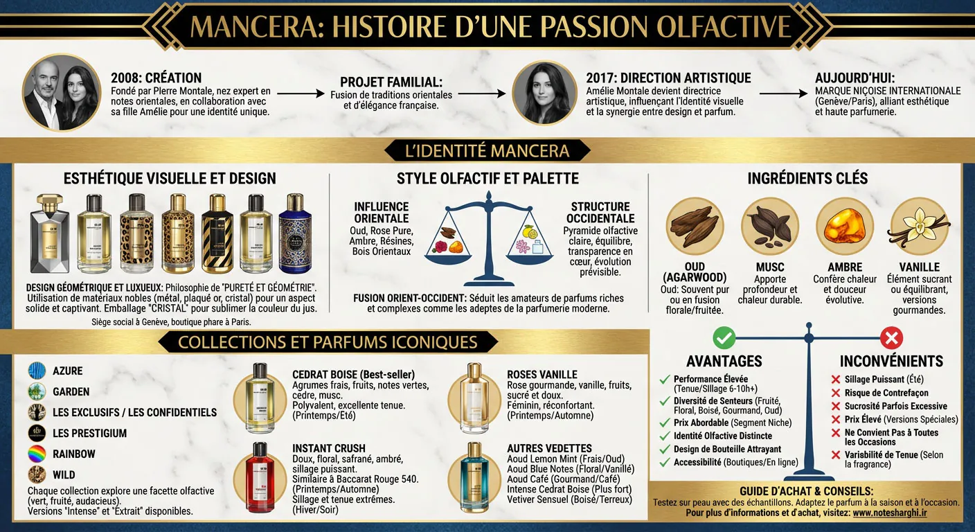 اطلاعات برند عطر مانسرا (Mancera)